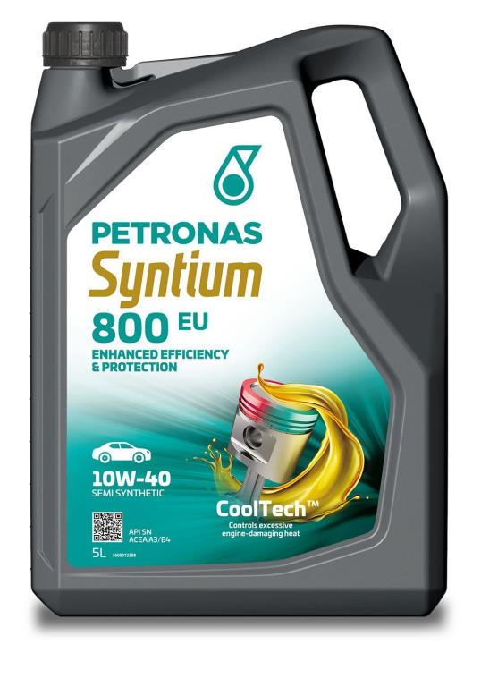 Huile moteur PETRONAS SYNTIUM 800 EU 10W-40 5L - ref. 70732M12EU